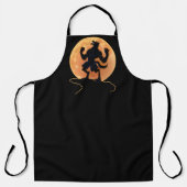 Scary Werewolf Howling Trick or treat Halloween Schort (Voorkant)