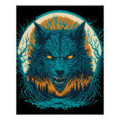 Scary Werewolf Perfect Poster (Voorkant)
