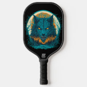 Scary Werewolf Pickleball Paddle (Voorkant)