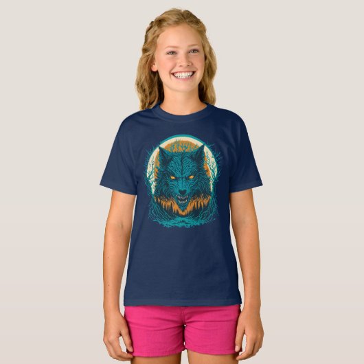 Scary Werewolf T-shirt (Voorkant volledig)