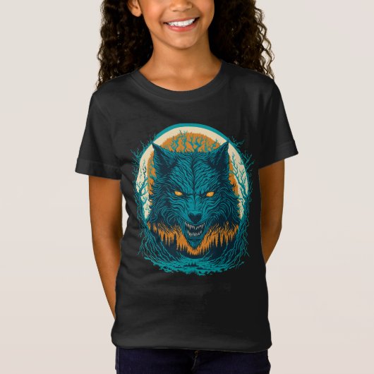 Scary Werewolf T-shirt (Voorkant)