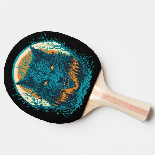Scary Werewolf Tafeltennisbatje (Zijkant)