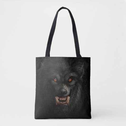 Scary Werewolf Tote Bag (Voorkant)
