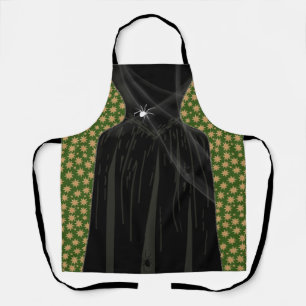 Scary Witch Halloween Costume Celestial Black Schort