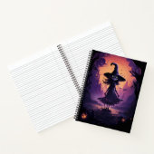 Scary Witch Halloween Notitieboek (Binnen)
