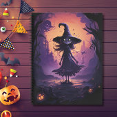 Scary Witch Halloween Notitieboek
