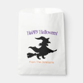 Scary Witch Halloween Paper Party Favor Bags Bedankzakje (Voorkant)