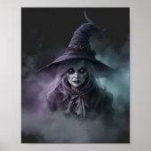 Scary Witch Halloween Poster (Voorkant)