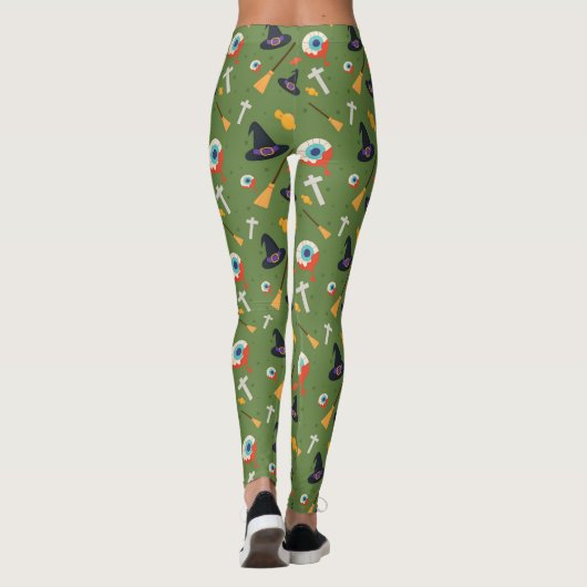 Scary Witch Leggings (Achterkant)