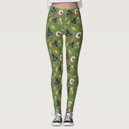Scary Witch Leggings