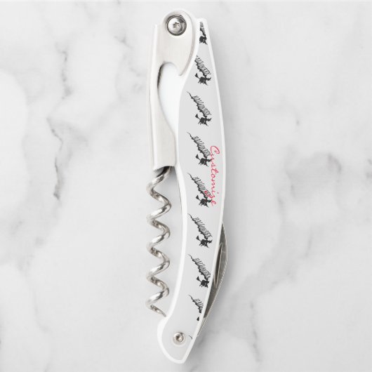 Scary Witch Riding Broom Halloween Thunder_Cove Kurkentrekker (Voorkant)