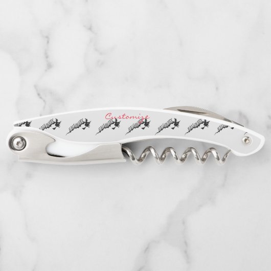 Scary Witch Riding Broom Halloween Thunder_Cove Kurkentrekker (Voorkant)