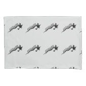 Scary Witch Riding Broom Halloween Thunder_Cove Kussensloop (Voorkant)