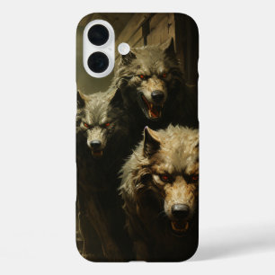 Scary Wolves Telefoonhoesje iPhone 16 Plus Hoesje