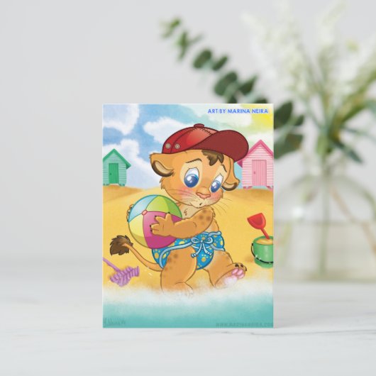 Scary Zee Briefkaart (Staand voorkant)