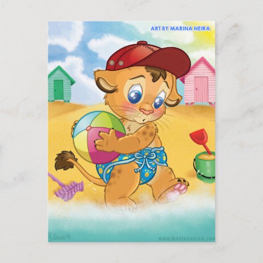 Scary Zee Briefkaart (Voorkant)