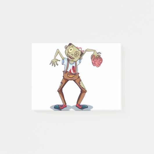 Scary zombie post-it® notes (Voorkant)