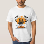 Scary Zombie T-shirt - Chilling With Me Creepy Han (Voorkant)