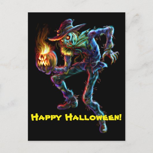 ScaryCrow-Briefkaart Briefkaart (Voorkant)