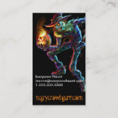 Scarycrow Scarecrow Visitekaartje (Achterkant)