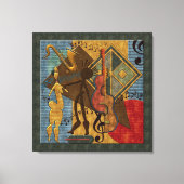 Scat Masters Jazz Series Wrapped Canvas Afdruk (Voorkant)