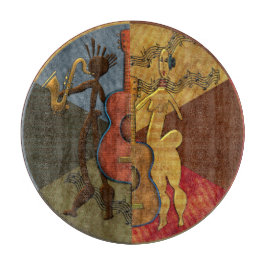 Scat Masters (jazzserie Pt. 6) Charcuterie Board Snijplank