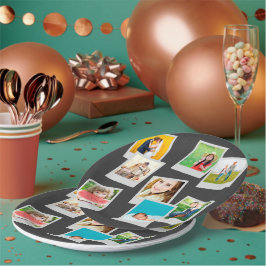 Scatered Instagram Photo Collage Papieren Bordje