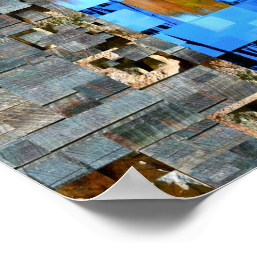 Scatered Photo Collage Poster (Hoek)