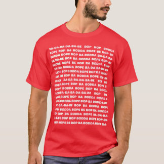 Scatman SkiBaBopBaDopBop Lyrics friends T-shirt