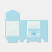 Scatola con fiocco personalizzabilePaper Favor Box Bedankdoosjes (Uitgevouwen)