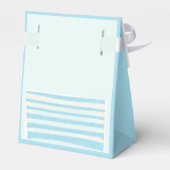 Scatola con fiocco personalizzabilePaper Favor Box Bedankdoosjes (Achterkant)