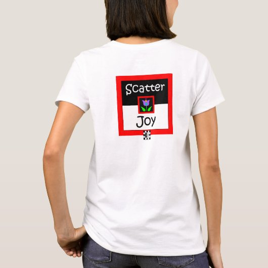 Scatter Joy T-Shirt (Achterkant)