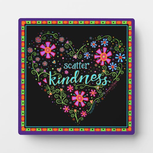 Scatter Kindness Fotoplaat (Voorkant)