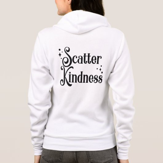 Scatter Kindness Hoodie (Achterkant)