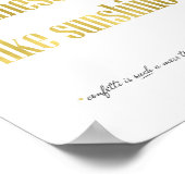 Scatter Kindness like Sunshine Poster (Hoek)