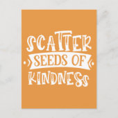 Scatter Seeds of Kindness Briefkaart (Voorkant)