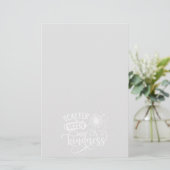 Scatter Seeds van Kindness Grey & White Stationery (Staand voorkant)