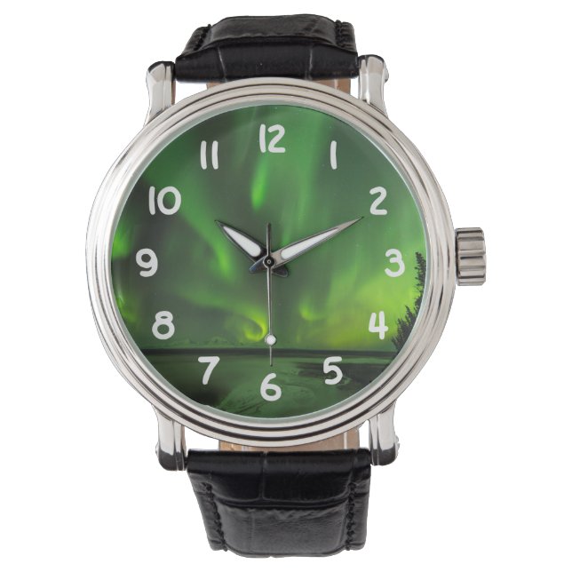 Scattered Aurora Horloge (Voorkant)