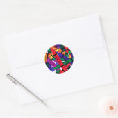 Scattered Crayons Sticker (Envelop)