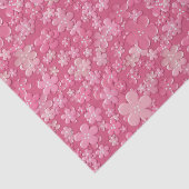 Scattered Flowers-Mauve-TISSUE WRAPPING PAPER Tissuepapier (Detail)