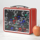 Scattered Jewels and Gemstones Personalised Metal  (In situ)