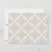Scattered Meadow Folk Nursery Note Card Kaart (Achterkant)