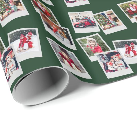 Scattered Snapshots Custom Photo Cadeaupapier (Rol Hoek)