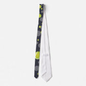 Scattered Tennis Balls | Sportcadeau Stropdas (Achterkant)