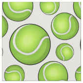 Scattered Tennis Balls Stof (Close Up)