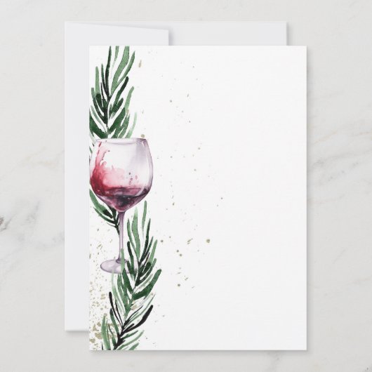 Scattergories Wijndennen Bachelorette spel kaart (Achterkant)