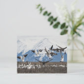Scattering Geese Briefkaart (Staand voorkant)
