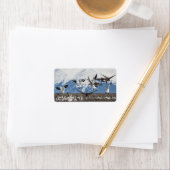 Scattering Geese Etiket (Insitu)