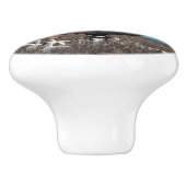 Scattering Geese Keramische Knop (Zijkant)