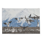 Scattering Geese Kussensloop (Achterkant-Rechts)